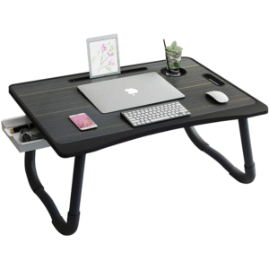 Laptop Desk with Storage Drawer
