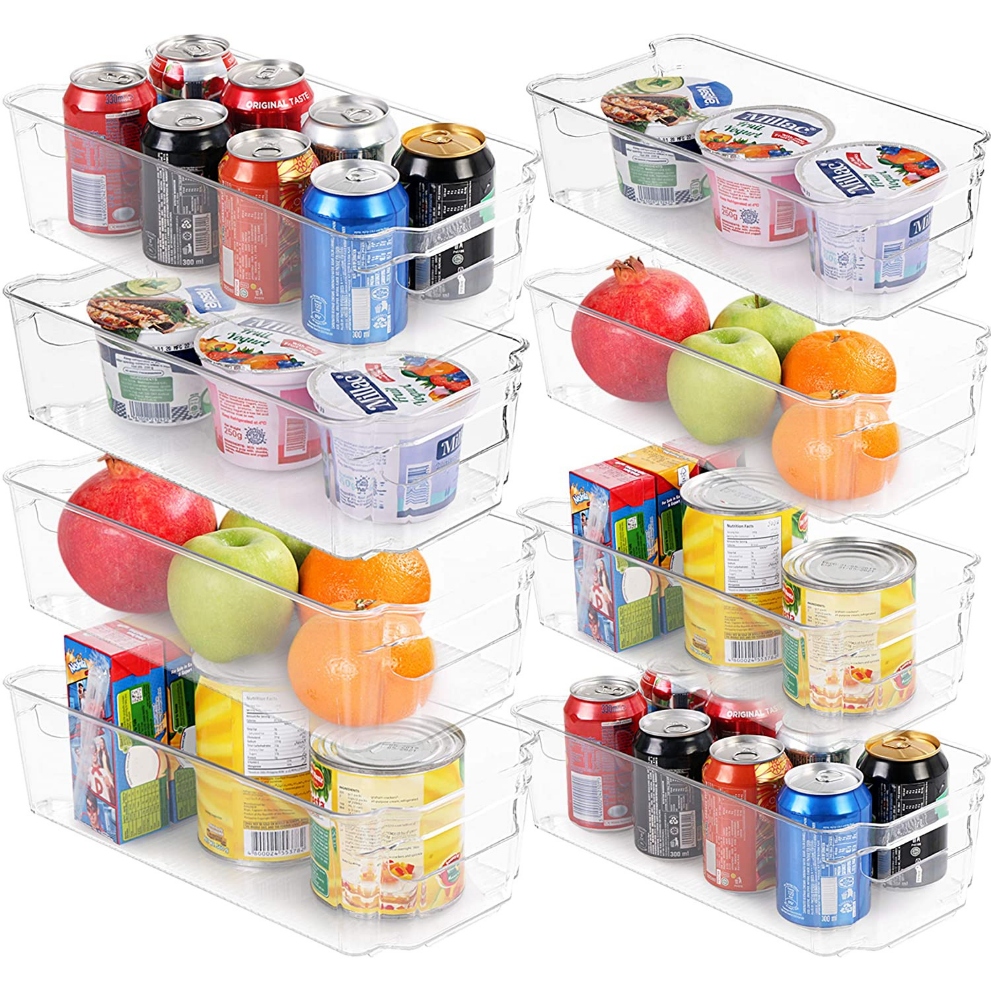 Set of 8 Pantry Organizers